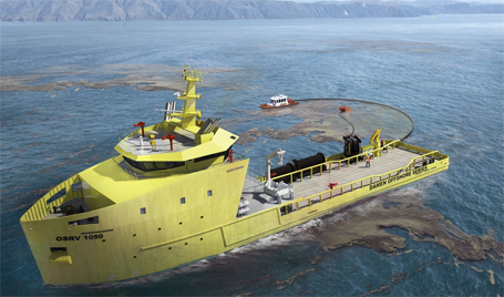 Příklad sběru ropy